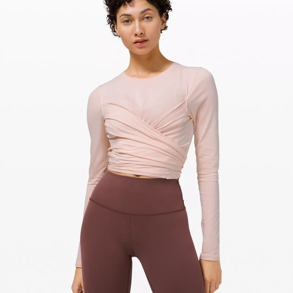 Lululemon wrap back crop top - Picture 2 of 6